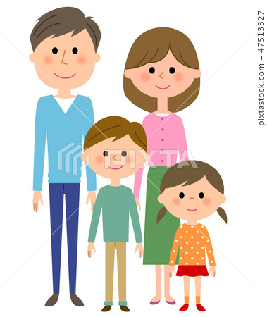 Two generations family family Two generations family family 47513327