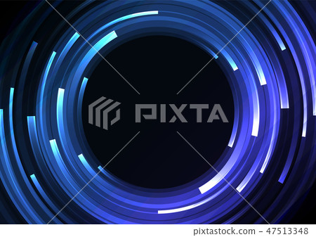 blue circle digital abstract layer background blue circle digital abstract layer background 47513348