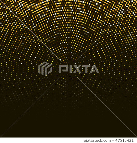Vector abstract golden halftone background Vector abstract golden halftone background 47513421