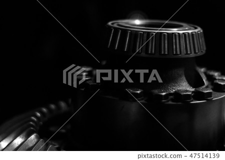 shaft with roller bearing and hypoid gear shaft with roller bearing and hypoid gear 47514139