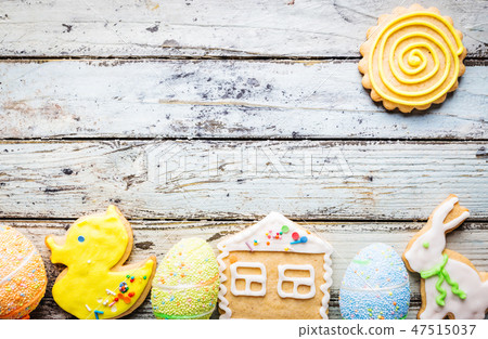 Easter homemade gingerbread cookie Easter homemade gingerbread cookie 47515037