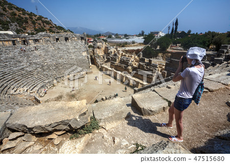 Ancient Greek-Roman Amphitheatre, Myra, Lycia 47515680