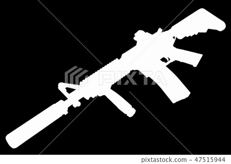 M4 with suppressor - special forces rifle M4 with suppressor - special forces rifle 47515944