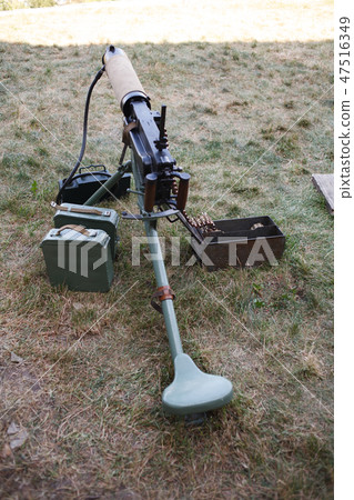WWI german machine gun MG 08 47516349