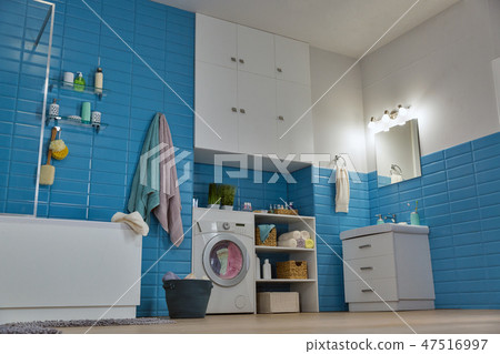 modern bathroom corner with mirror modern bathroom corner with mirror 47516997