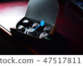 在桌上的巧克力冰 47517811