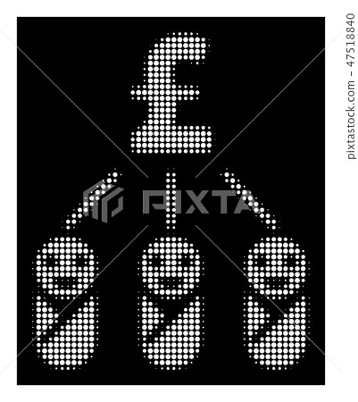 White Halftone Kid Pound Expenses Icon White Halftone Kid Pound Expenses Icon 47518840