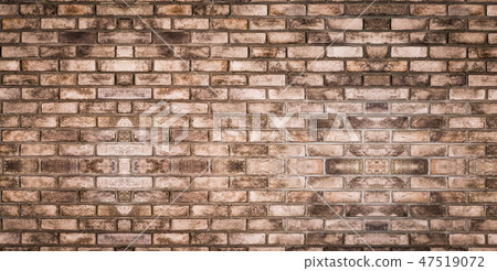 Background of brick wall with old texture pattern. 47519072