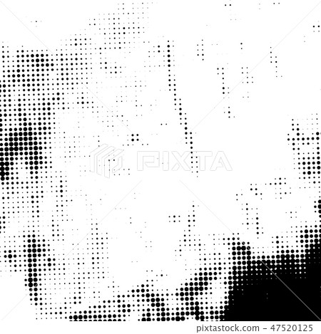 Distress Halftone Texture 47520125