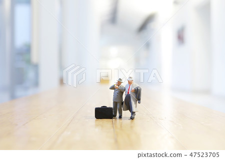 a busines of figure people on stage a busines of figure people on stage 47523705