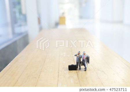 a busines of figure people on stage a busines of figure people on stage 47523711