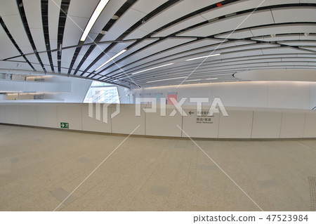 the walk way at west kowloon Opera House the walk way at west kowloon Opera House 47523984