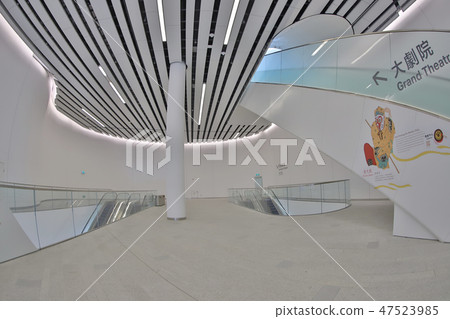 the walk way at west kowloon Opera House the walk way at west kowloon Opera House 47523985