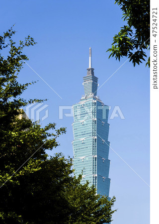 Taipei 101 Skyscraper in Taipei, TAIWAN. Taipei 101 Skyscraper in Taipei, TAIWAN. 47524721
