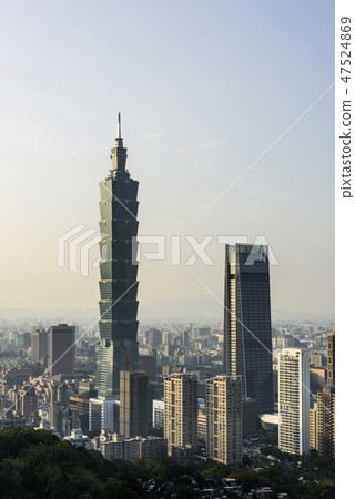 Taipei 101 Skyscraper in Taipei, TAIWAN. 47524869