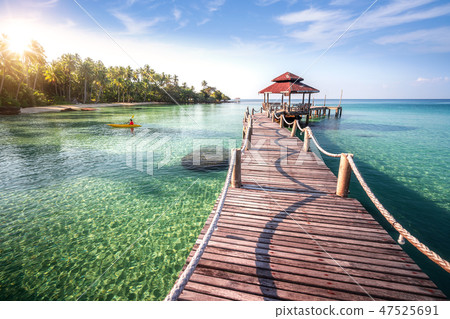 Wooden in Koh Kood in Thailand 47525691