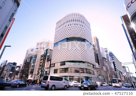 Tokyo's cityscape in Tokyo, Ginza Tokyo's cityscape in Tokyo, Ginza 47527110