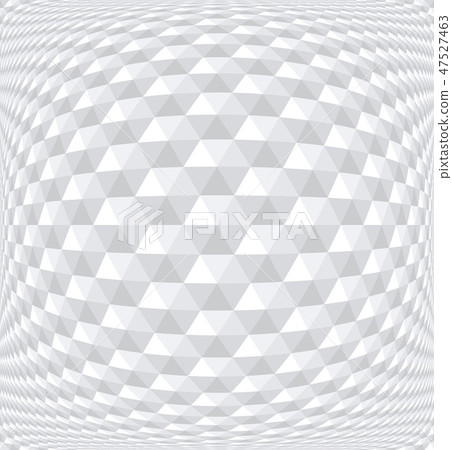 Hexagons pattern. White geometric background. 47527463