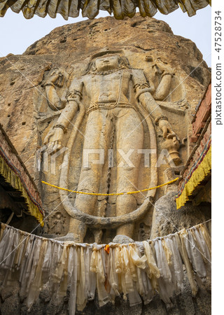 Maitreya Future Buddha, Mulbek Monastery, Kargil 47528734