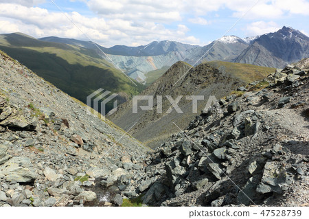 View of the gorge Yarlu, Altai Mountains, Russia View of the gorge Yarlu, Altai Mountains, Russia 47528739