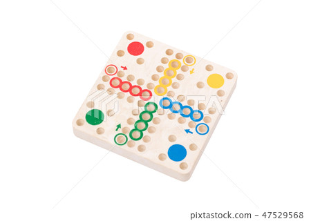 Vintage game of ludo 47529568