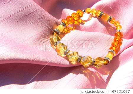 Glass bead bracelet (handmade) Glass bead bracelet (handmade) 47531057