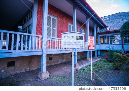 （群馬縣）世界遺產·富岡製絲廠總部（文萊廳） 47533206