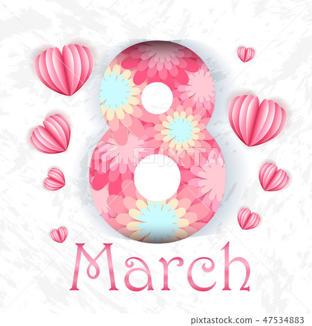 happy womans day with flower happy womans day with flower 47534883