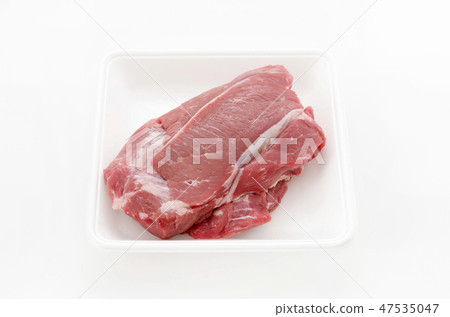 Goonanussi (pork red meat) raw meat Goonanussi (pork red meat) raw meat 47535047