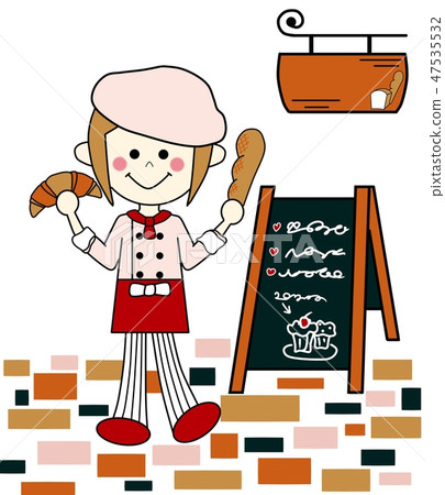 Cute bakery pink (sign with no letters with background) Cute bakery pink (sign with no letters with background) 47535532