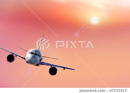Jet aircraft in flight Jet aircraft in flight 47535917