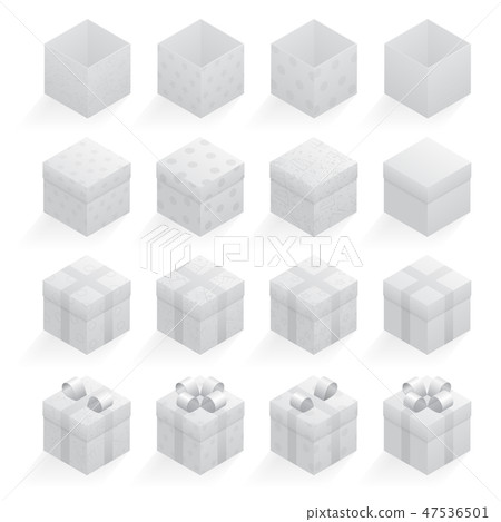 Gray gift boxes set Gray gift boxes set 47536501