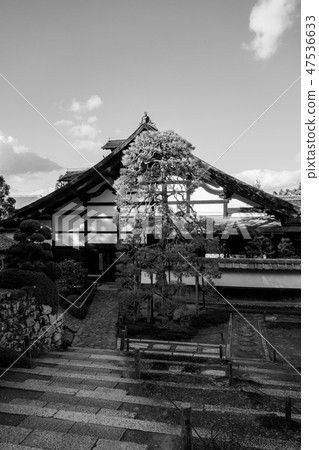 冬天寺廟在京都在冬天 冬天寺廟在京都在冬天 47536633