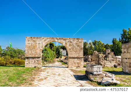 Byzantine Arch at the Al-Bass Tyre necropolis in Lebanon 47537017