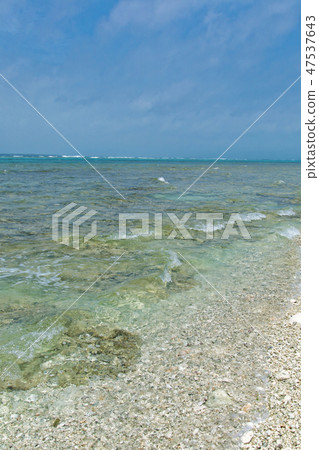 Beach scene of Kuroshima (Okinawa Prefecture) Beach scene of Kuroshima (Okinawa Prefecture) 47537643