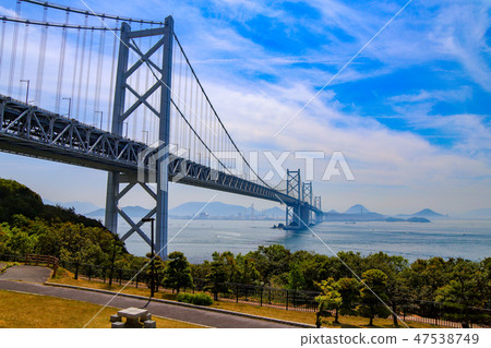 Seto Ohashi seen from Yojima parking 47538749