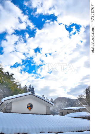 Kanazawa City Yunoyu Onsen in winter Kanazawa City Yunoyu Onsen in winter 47538767