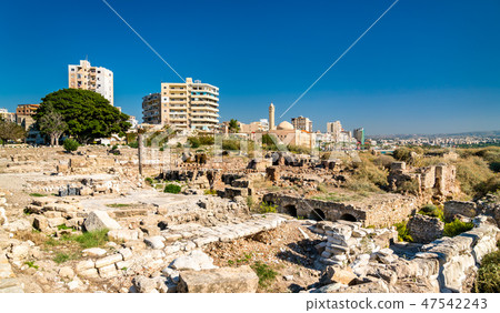 Al Mina archaeological site in Tyre, Lebanon Al Mina archaeological site in Tyre, Lebanon 47542243