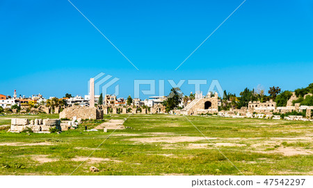 Ancient hippodrome in Tyre, Lebanon 47542297