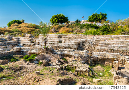 Al Mina archaeological site in Tyre, Lebanon 47542325