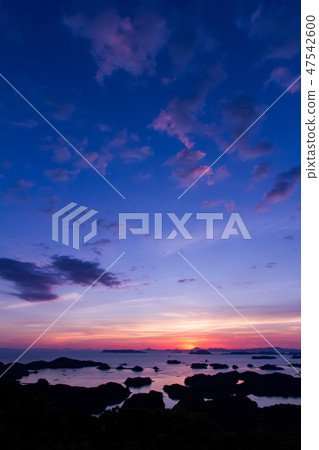 Dusk of Summer Kujuku Island Dusk of Summer Kujuku Island 47542600