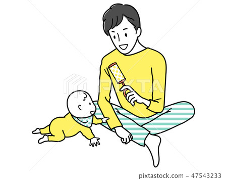 Baby and Dad Baby and Dad 47543233