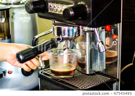 Coffee grinder coffee shop 47543493