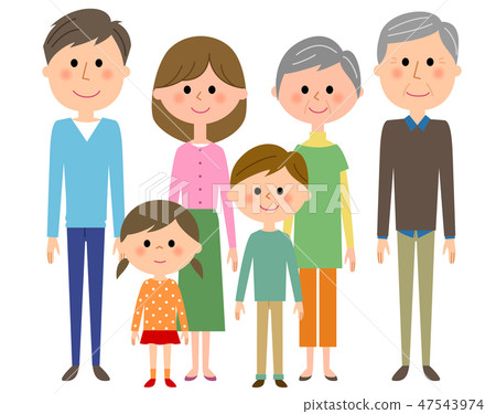 Three generations family family Three generations family family 47543974