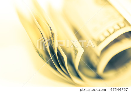 Close-up view of cash money american dollars. Finance and business concept.Shallow depth of field. 47544767