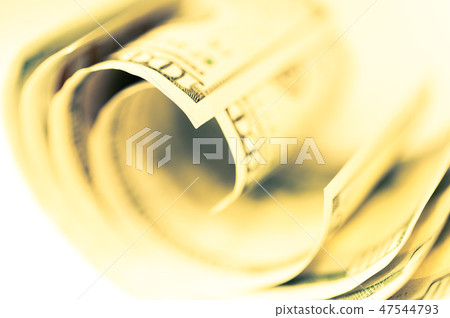 Close-up view of cash money american dollars. Finance and business concept.Shallow depth of field. 47544793