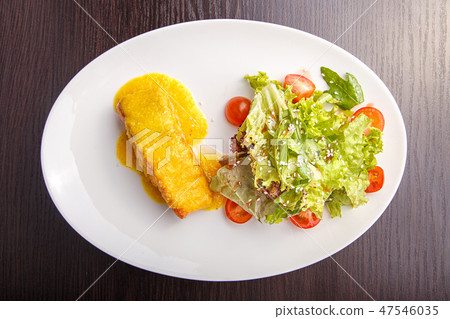 fillet of salmon fish and cheese fillet of salmon fish and cheese 47546035