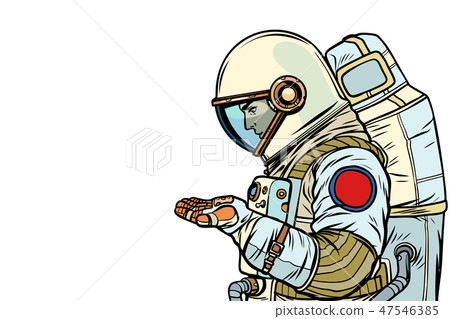 astronaut with an empty palm astronaut with an empty palm 47546385