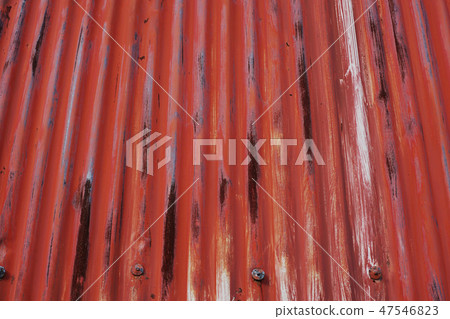 Rusted galvanized iron wall 47546823
