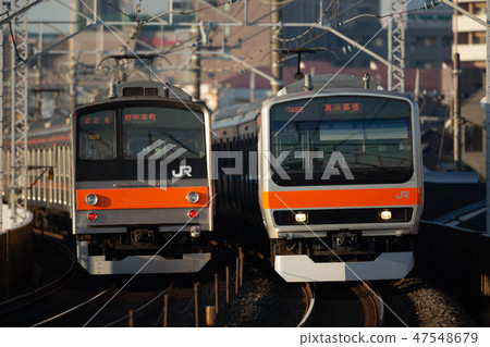 Musashino line E231 series and 205 series Musashino line E231 series and 205 series 47548679